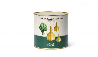 Carciofi alla romana con gambo latta 2650 - 01